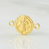 Herraje San Benito 0.55gr / 1.6cm / Oro Amarillo 18K ©