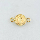 Herraje San Benito 0.4gr / 1.4cm / Oro Amarillo 18K ©