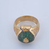 Anillo Bolsa Dinero 10.2gr / T10 / Oro 18K $