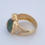 Anillo Bolsa Dinero 10.2gr / T10 / Oro 18K $