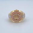 Anillo Correa Corona RX 8.05gr / T9 1/2 / Oro 18K $