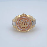 Anillo Correa Corona RX 8.05gr / T9 1/2 / Oro 18K $
