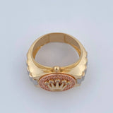 Anillo Correa Corona RX 8.05gr / T9 1/2 / Oro 18K $