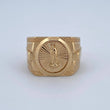 Anillo Virgen de Guadalupe 7.7gr / T9 1/4 / Oro 18K $