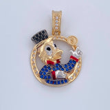Dije Pato Inspirado 4.15gr / 2.8cm / Oro 18K $
