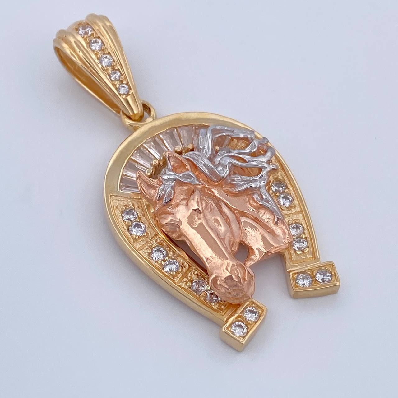 Dije Herradura Caballo 9.75gr / 4.2cm / Oro 18K $