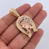 Dije Herradura Caballo 9.75gr / 4.2cm / Oro 18K $