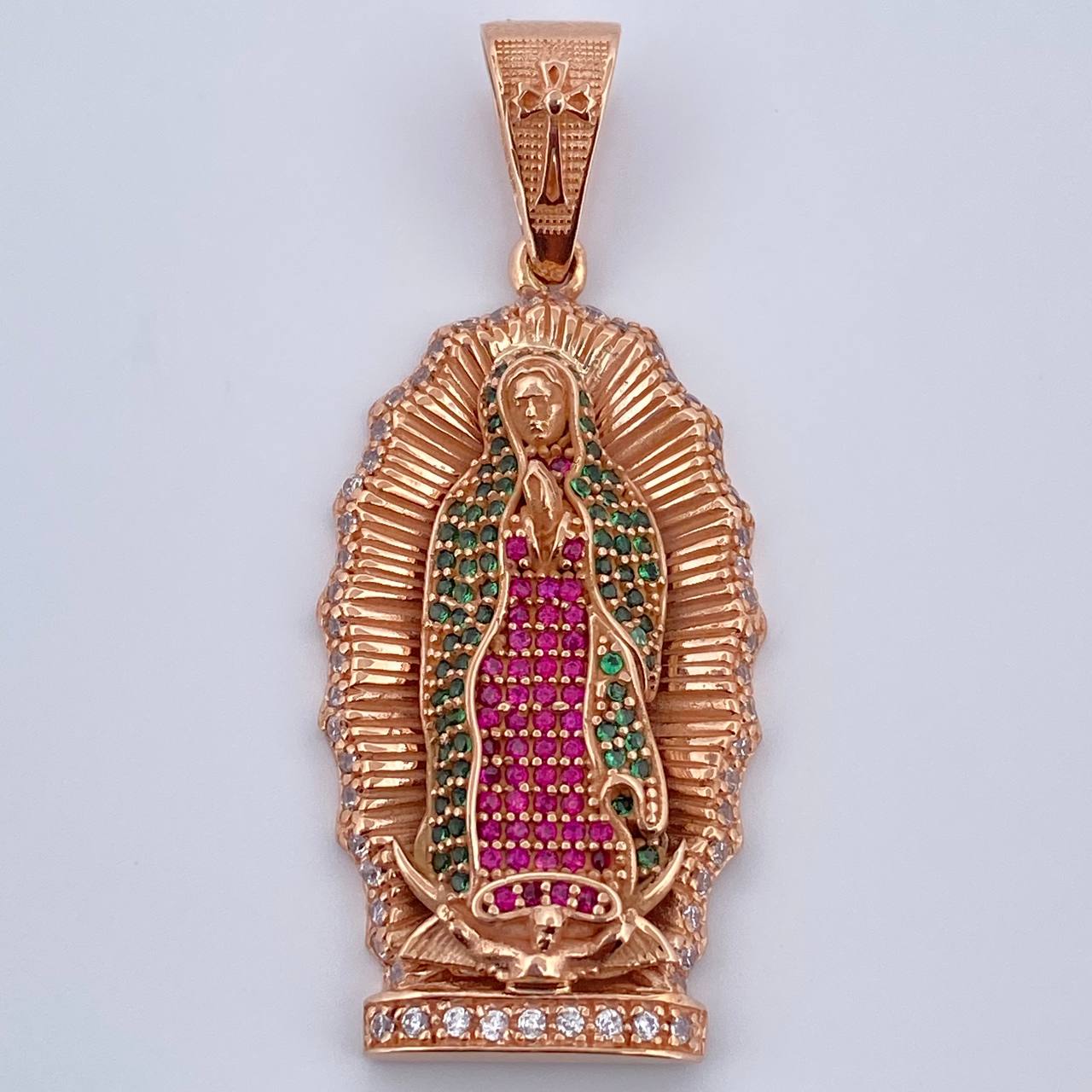 Dije Virgen Guadalupe 10gr / 4.8cm / Oro 18K $