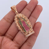 Dije Virgen Guadalupe 10gr / 4.8cm / Oro 18K $