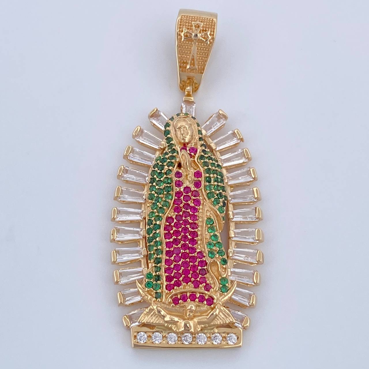 Dije Virgen Guadalupe 11.35gr / 5cm / Oro 18K $