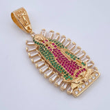 Dije Virgen Guadalupe 11.35gr / 5cm / Oro 18K $