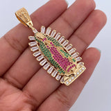 Dije Virgen Guadalupe 11.35gr / 5cm / Oro 18K $