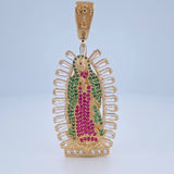 Dije Virgen Guadalupe 11.35gr / 5cm / Oro 18K $
