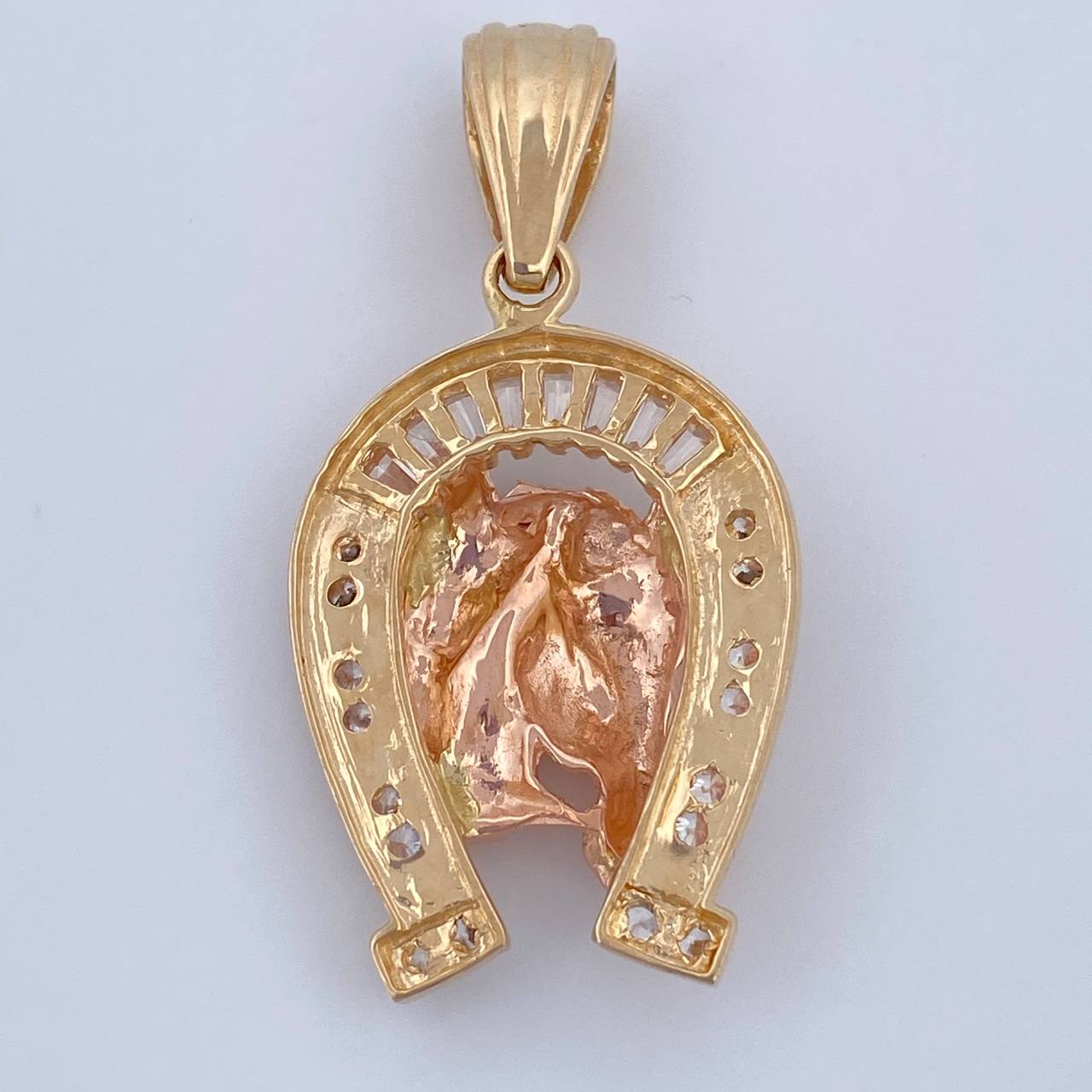 Dije Herradura Caballo 9.75gr / 4.2cm / Oro 18K $