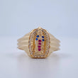 Anillo Virgen Guadalupe 4gr / T7 1/2 / Oro 18K $