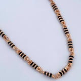 Cadena Rustica Barril 17.65gr / 62cm / Oro 18K $