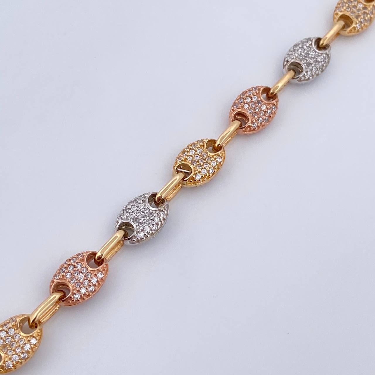 Pulso GC Rustico 19.05gr / 19.8cm / Oro 18K $