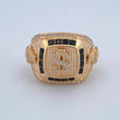 Anillo Signo Peso 14.45gr / T10 3/4 / Oro 18K $