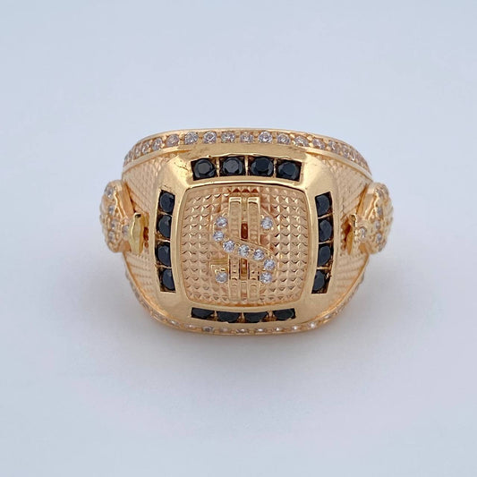 Anillo Signo Peso 14.45gr / T10 3/4 / Oro 18K $