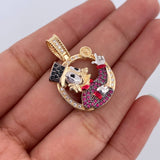 Dije Pato Inspirado 4.9gr / 2.8cm / Oro 18K $