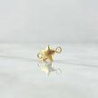 Herraje Estrella Troquelada 0.3gr / 1.3cm / Oro Amarillo 18K ©