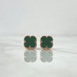 Topos Treból VCyA 2.6gr / 8mm Malaquita Verde - Punteado Oro Rosa Nac.Esp. 18K ©