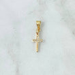 Dije Cruz Silueta 0.6gr / 2.1cm / Oro Amarillo 18K *