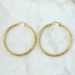 Candongas Lore 4.9gr / 5cm / Entorchadas Oro Amarillo 18K