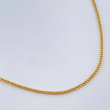 Cadena Franco 3.85gr / 60.5cm / Oro Amarillo +3 18K &