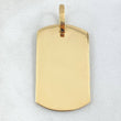 Dije Placa 4.65gr / 4cm / Oro 18K