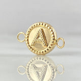 Herraje Letra A 0.65gr / 1.7cm / Oro 18K