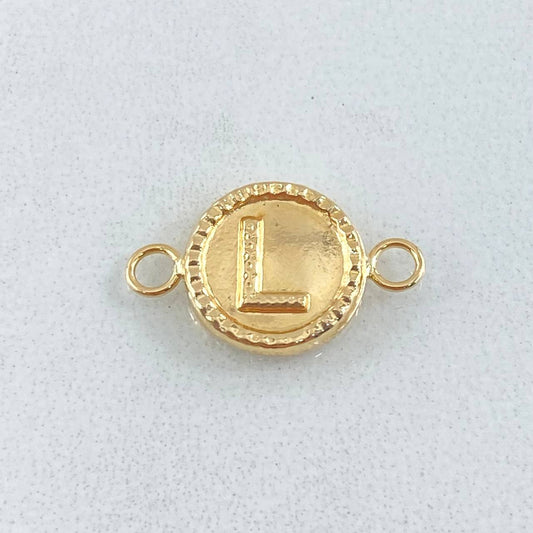 Herraje Letra L 0.65gr / 1.7cm / Oro 18K