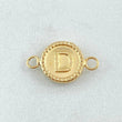 Herraje Letra D 0.65gr / 1.7cm / Oro 18K