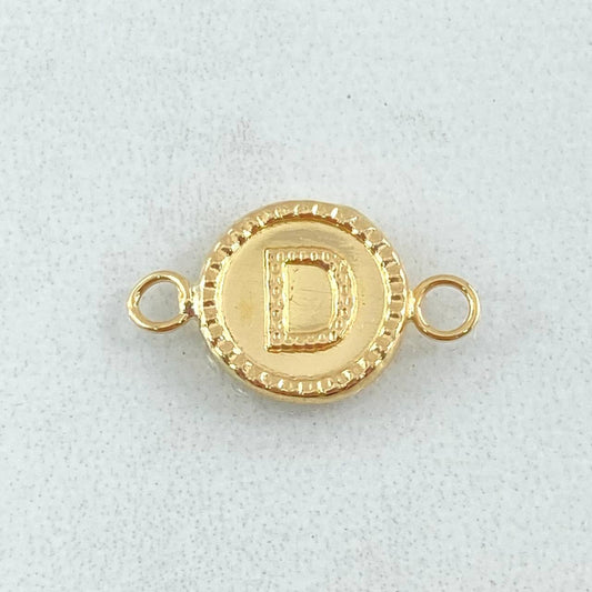 Herraje Letra D 0.65gr / 1.7cm / Oro 18K