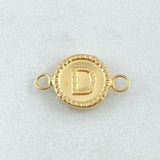 Herraje Letra D 0.65gr / 1.7cm / Oro 18K