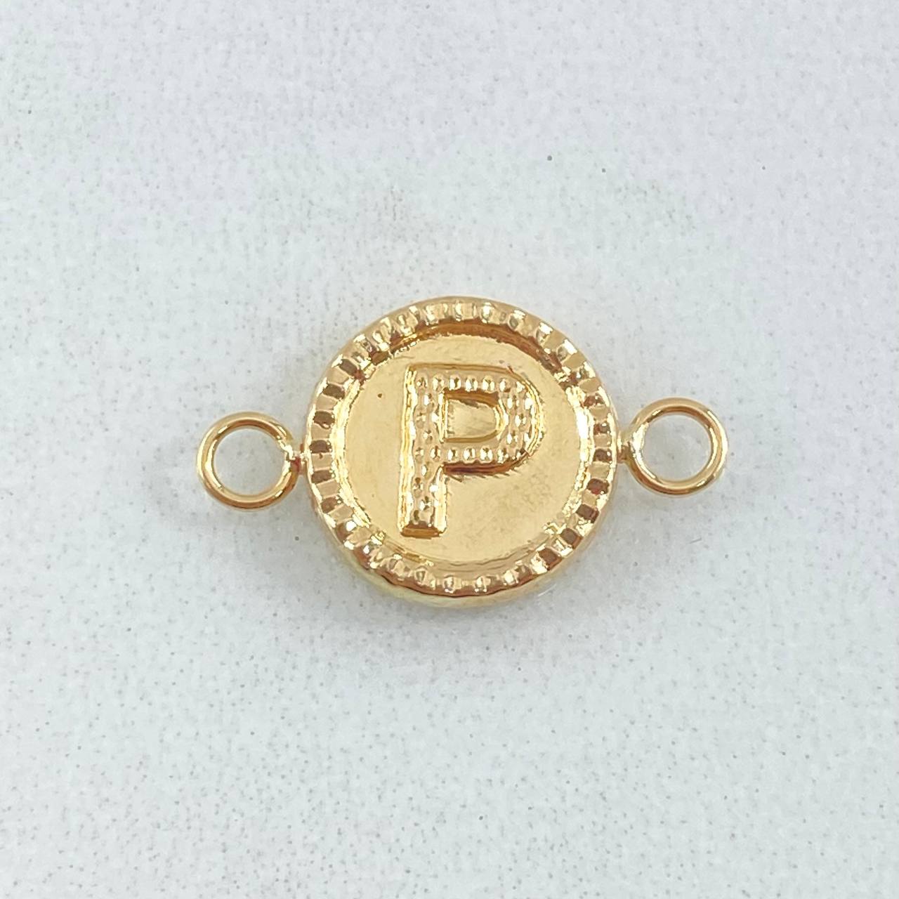 Herraje Letra P 0.6gr / 1.7cm / Oro 18K