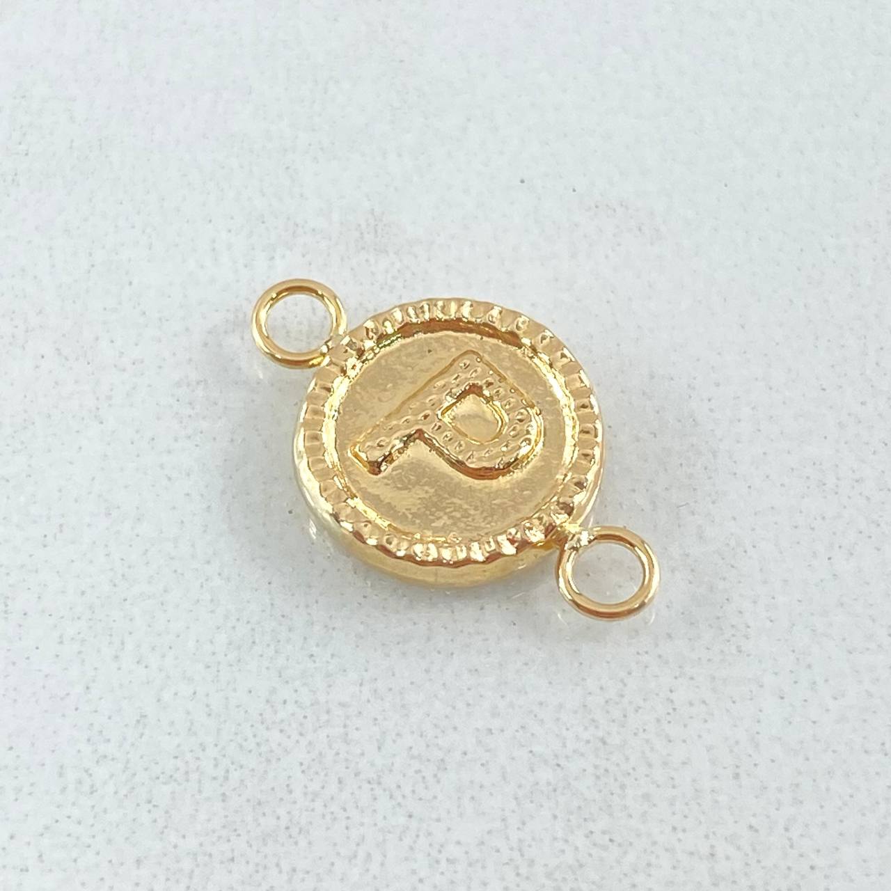 Herraje Letra P 0.55gr / 1.7cm / Oro 18K