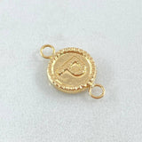Herraje Letra P 0.55gr / 1.7cm / Oro 18K