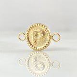 Herraje Letra P 0.6gr / 1.7cm / Oro 18K