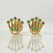 Topos Silueta Corona 1.2gr / 0.8cm / Oro 18K ©