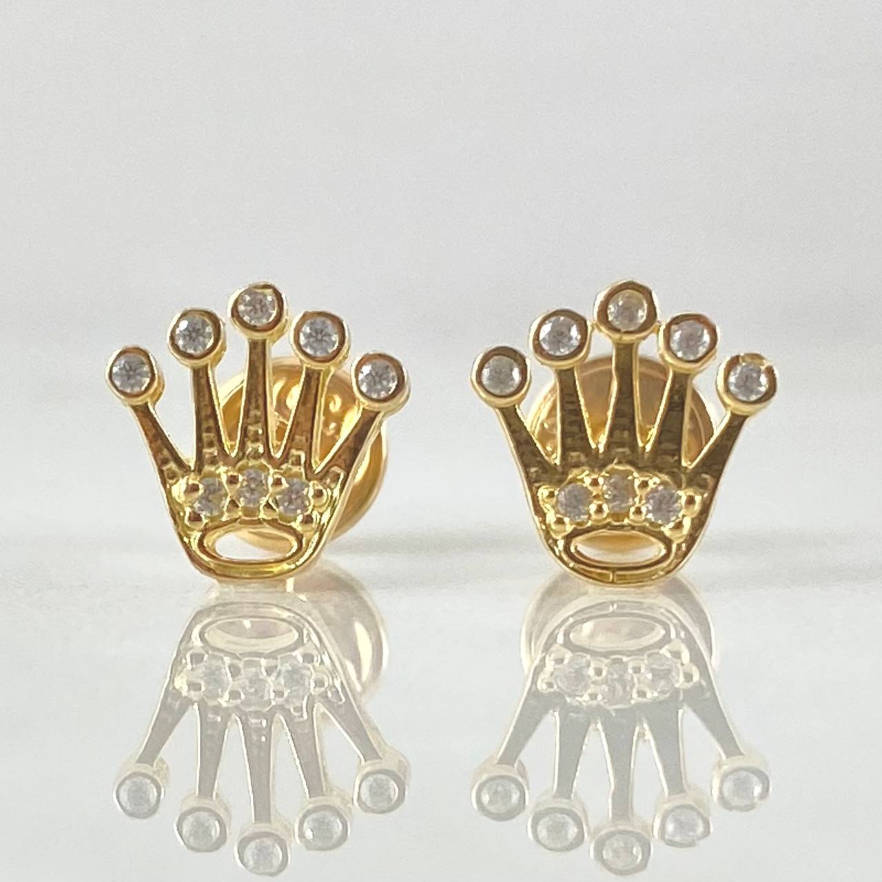 Topos Silueta Corona 1.15gr / 0.8cm / Oro 18K ©