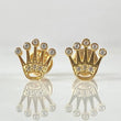 Topos Silueta Corona 1.15gr / 0.8cm / Oro 18K *