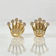 Topos Silueta Corona 1.15gr / 0.8cm / Oro 18K ©