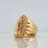 Anillo Virgen Guadalupe 12.3 g / T 10 1/4 Oro Amarillo 18K