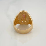 Anillo Virgen Guadalupe 12.3 g / T 10 1/4 Oro Amarillo 18K