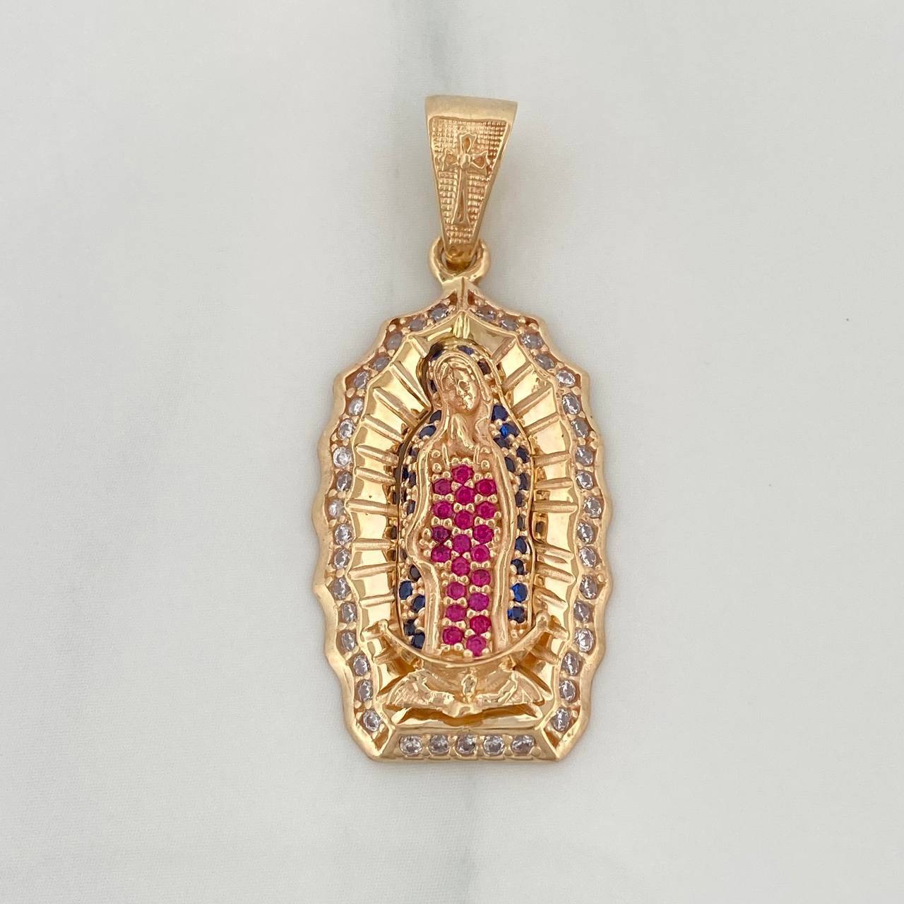 Dije Virgen Guadalupe 5.15 g / 3.6 cm Oro Amarillo 18K