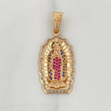 Dije Virgen Guadalupe 5.15 g / 3.6 cm Oro Amarillo 18K