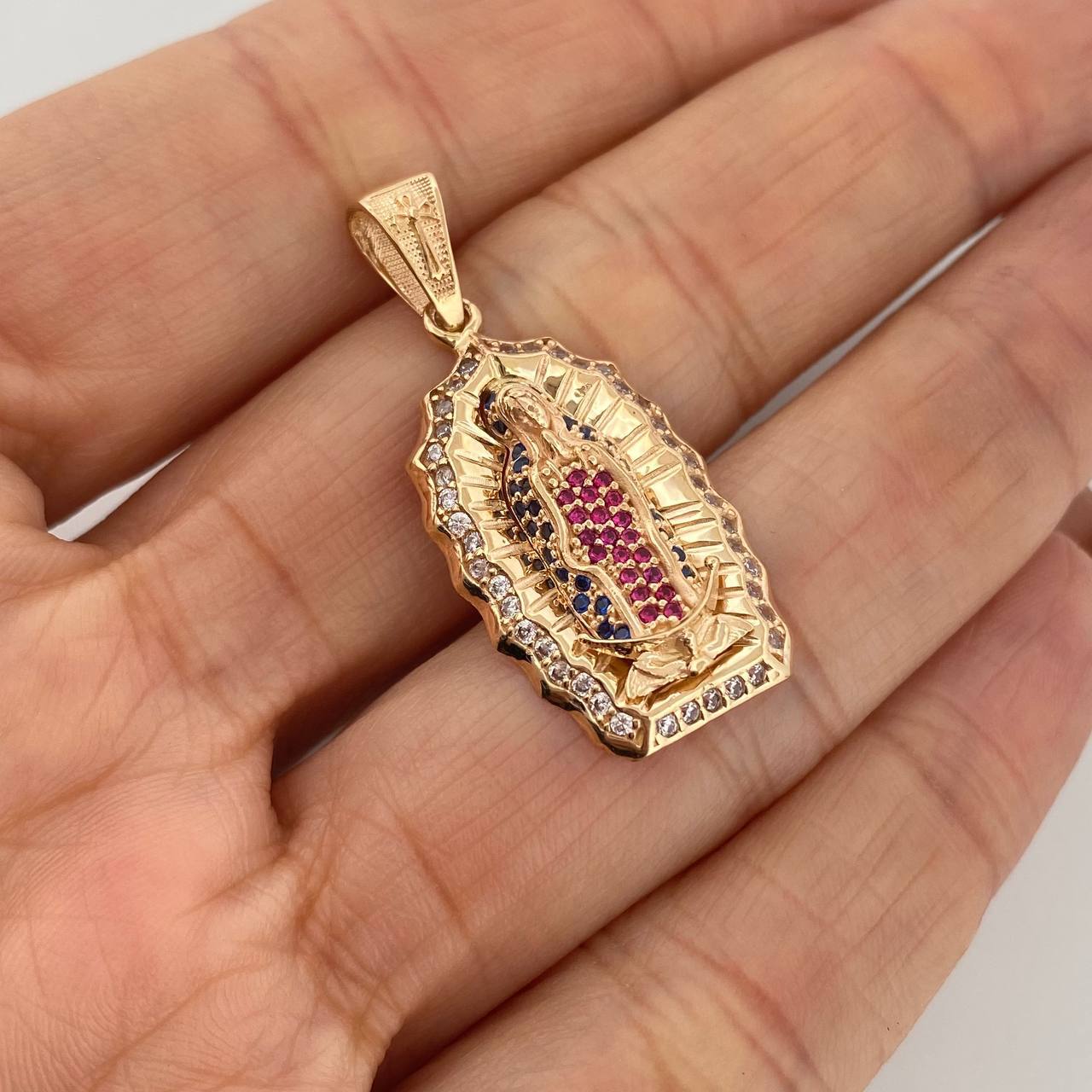 Dije Virgen Guadalupe 5.15 g / 3.6 cm Oro Amarillo 18K