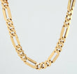 Cadena Figaro 33.95gr / 60cm / 8mm Oro Amarillo Nac.Esp. 18K ©