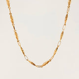 Cadena Rustico Dubai 8.55gr / 60cm / 3mm Oro Amarillo 18K ©
